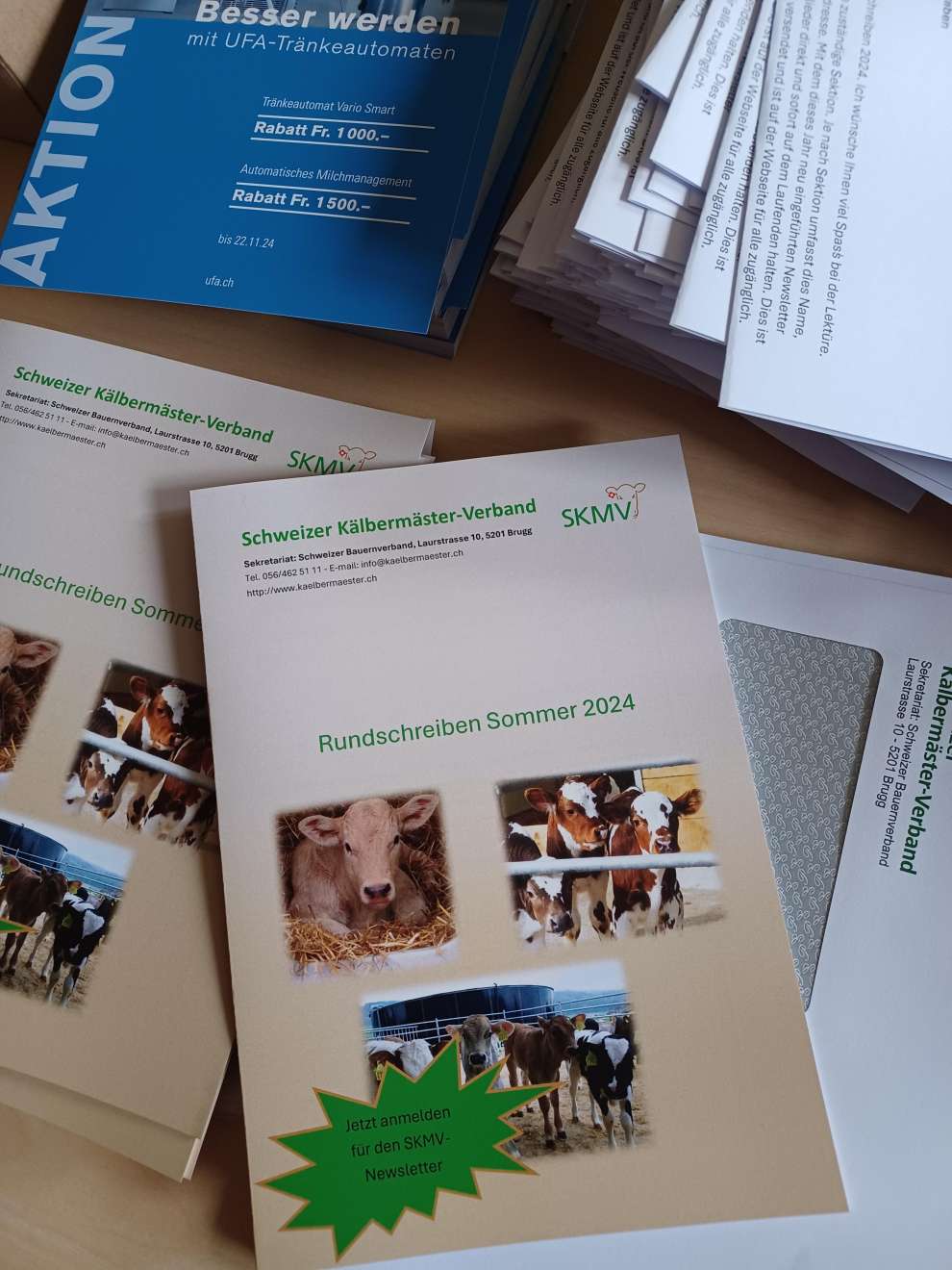 Versand zweites Rundschreiben 2024